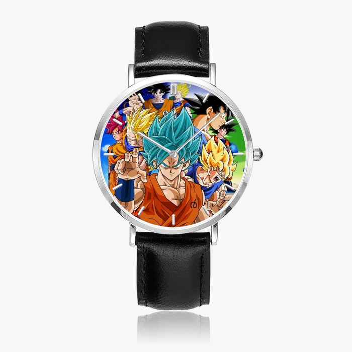 DBZ-Store Epic Goku Super Saiyan All Powerups Design Watch