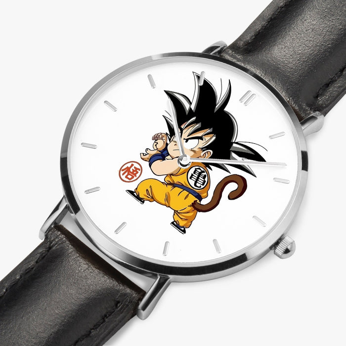 DBZ-Store Cute Cool Kid Goku in Yellow Clothing Watch