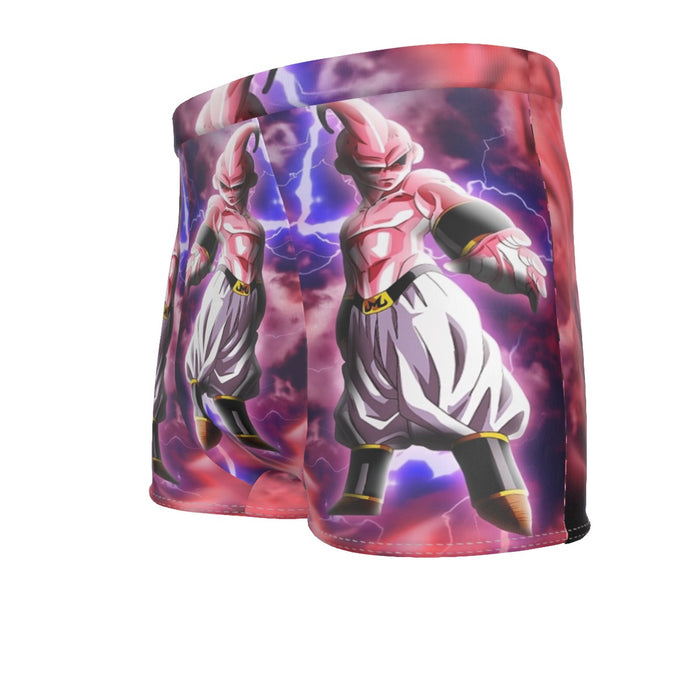 Majin Ultimate Mighty Kid Buu Tie Dye Lightning Amazing 3D Men's Boxer Briefs