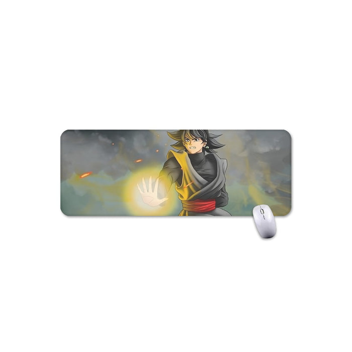 DBZ Goku Black Zamasu Potara Fusion Realistic Drawing Style Cool Mouse Pad