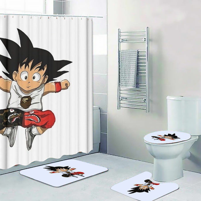 Supreme Goku Dragon Ball Z Four-piece Bathroom