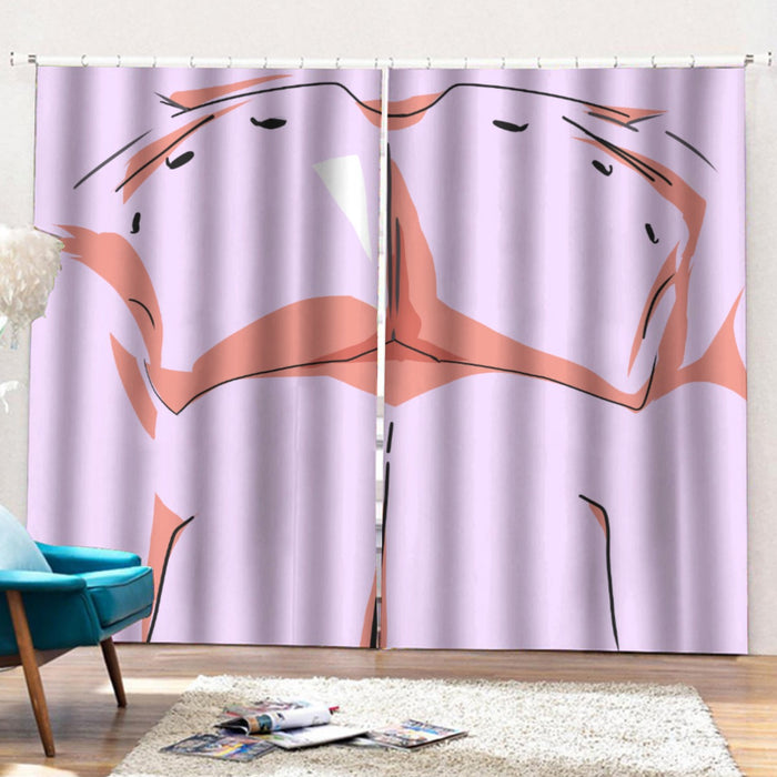 Kid Buu Dragon Ball Cool Compression Curtains with Hooks