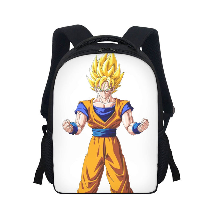 Goku Transformation Thunder Black Super Saiyan Backpack