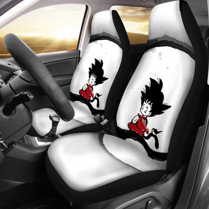 Young Goku Tee Car Seat Cover