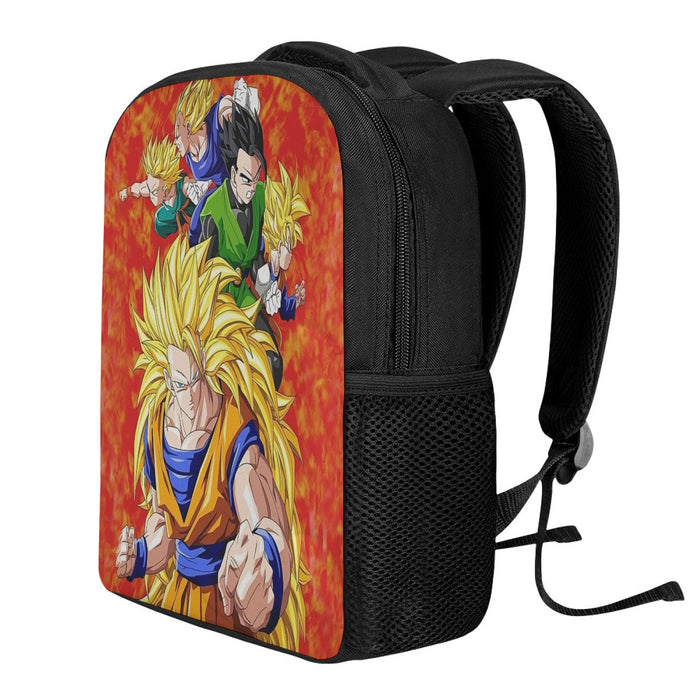 Dragon Ball Goku Super Saiyan 3 Vegeta Gohan Trending Design  Backpack
