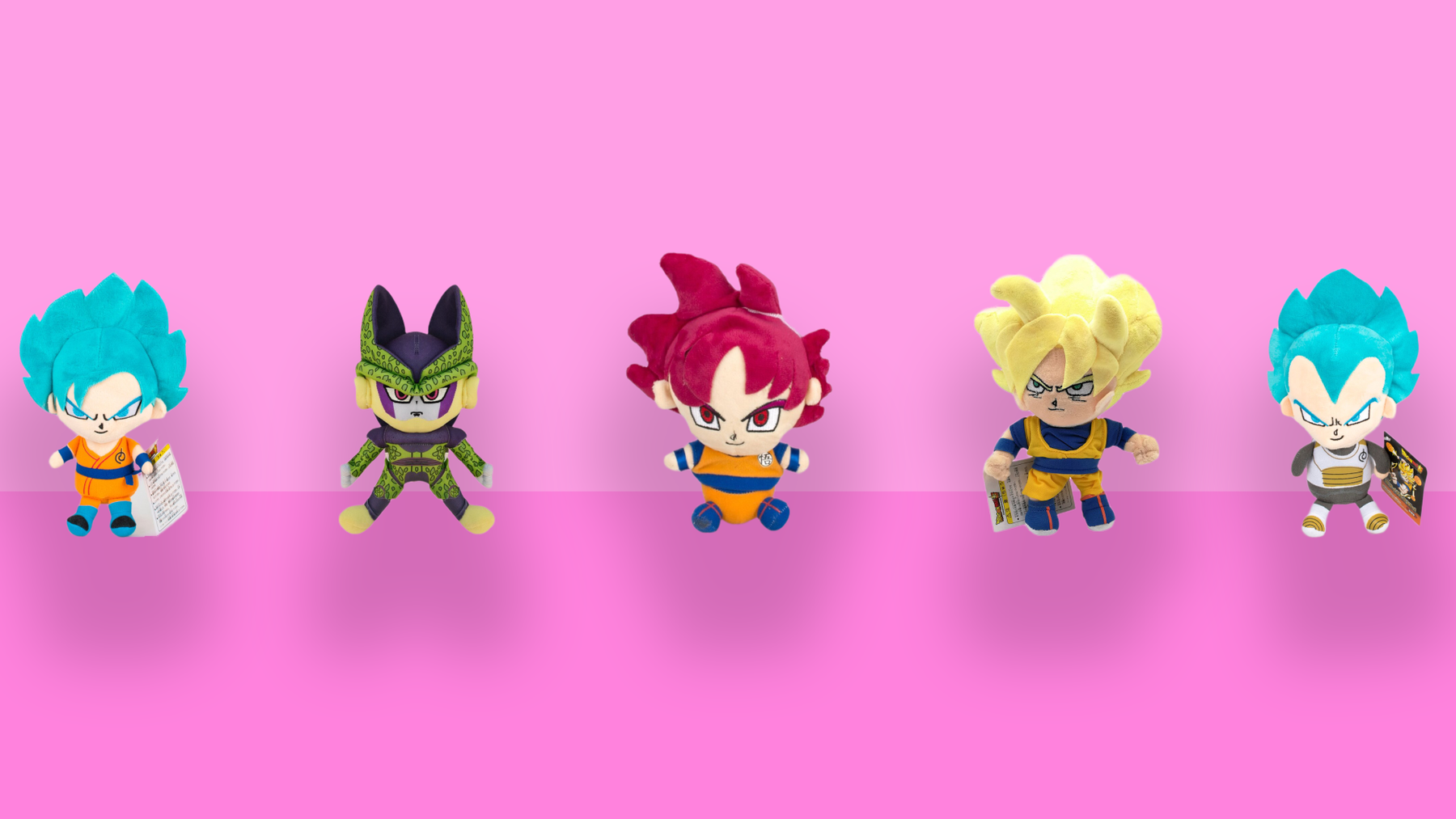 Snuggle Up with These Adorable Dragon Ball Z Plushies