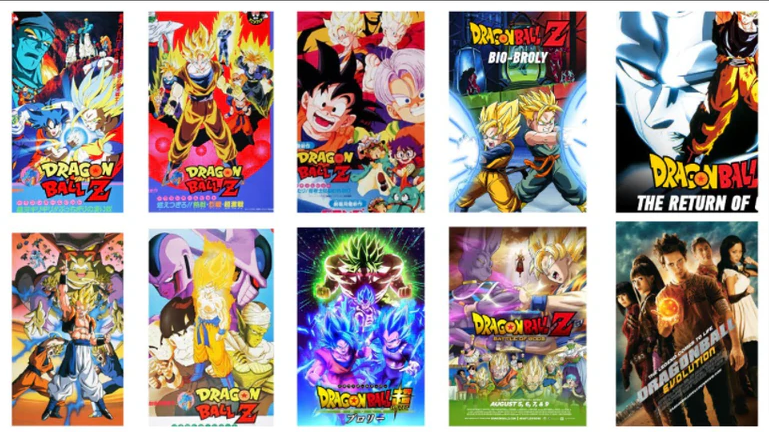 Filmes de Dragon Ball Z classificados parte 1