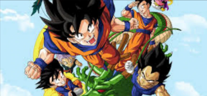 Dragon Ball Z Goku en Vegeta training schooltassen