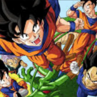 Dragon Ball Z Goku At Vegeta Training School Bags