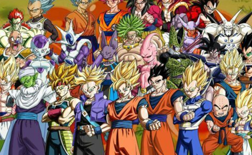 Dragon Ball Z Heroes And Villains Action Figures