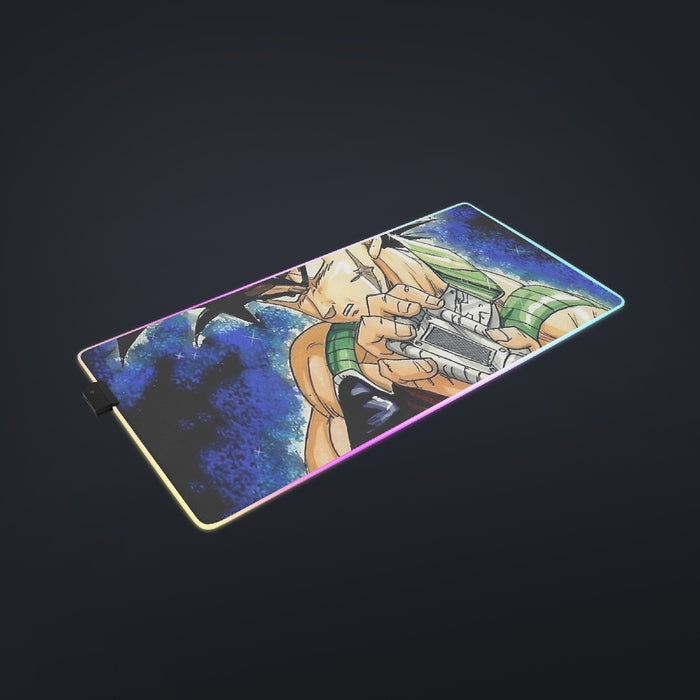 Dragon Ball Bardock Super Saiyan Goku Father Warrior Color Streetwear cool LED  Mouse Pad