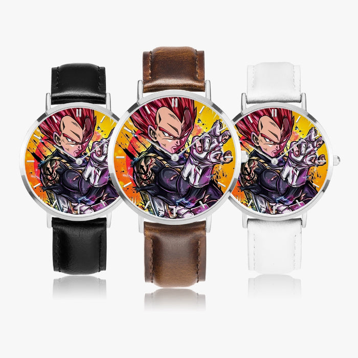 DBZ-Store Dope Vegeta God Fight Pose Graphic Watch