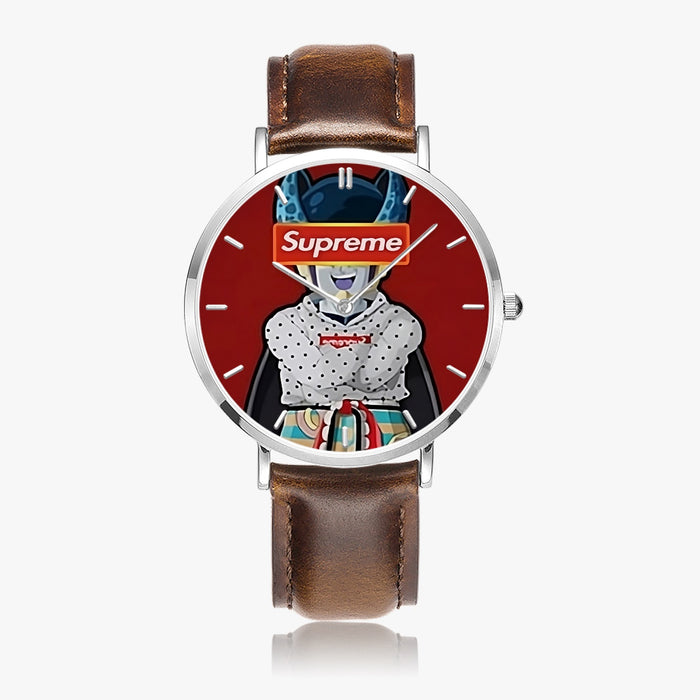 DBZ-Store Dope Minimal Supreme Villain Perfect Cell Red Watch