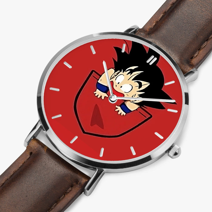 DBZ-Store Cute Goku Kid Pocket Simple Design Watch