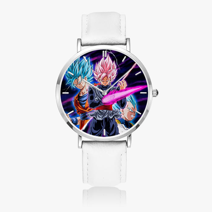 DBZ-Store Thrilling Goku 2 Goku Rose Vegeta 2 Ultra Instinct Watch