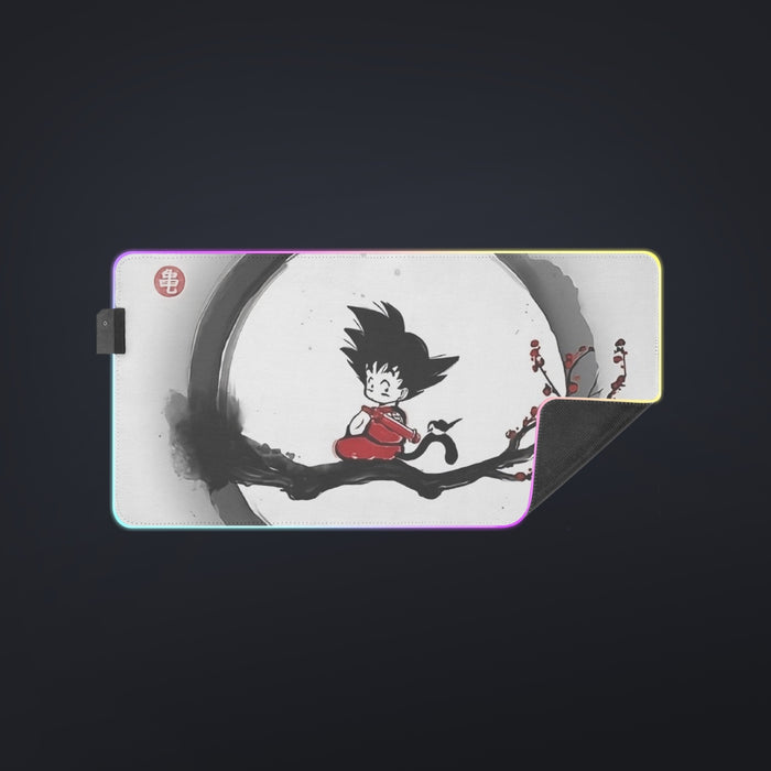 Young Goku Tee cool  LED  Mouse Pad