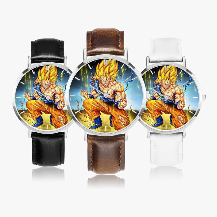 DBZ-Store Vibrant Goku Super Saiyan Thunder Power Damage Watch