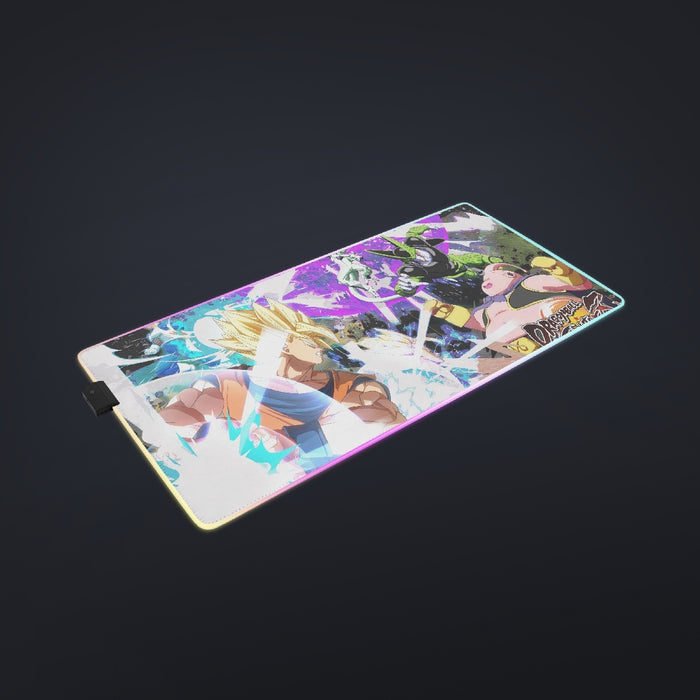 Dragon Ball Z  Goku & Vegeta Vs Frieza & Cell cool LED Gaming Mouse Pad