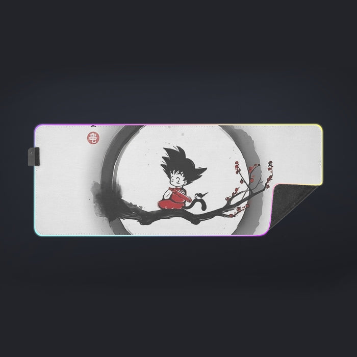 Young Goku Tee cool  LED  Mouse Pad