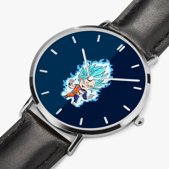 DBZ-Store Cute Goku Vegeta Chibi SSGSS God Blue Watch