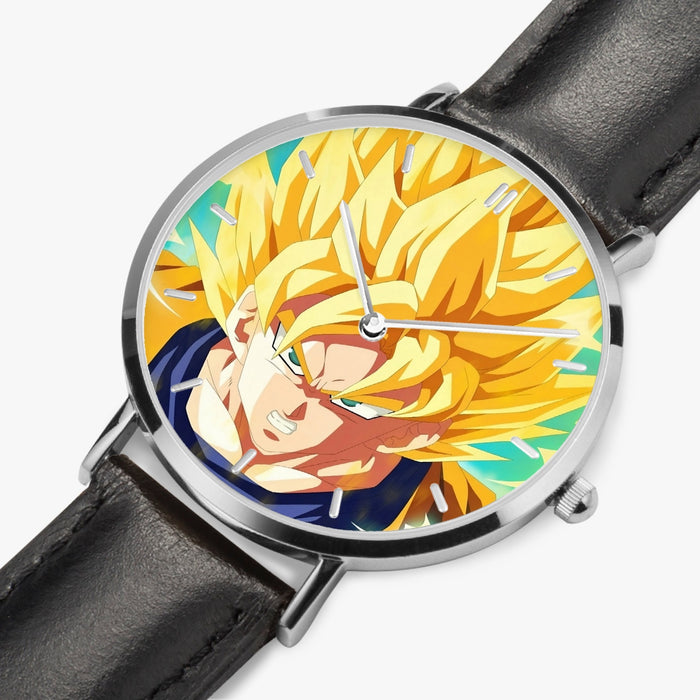 DBZ-Store Epic Goku Super Saiyan Hero Thunder Design Watch