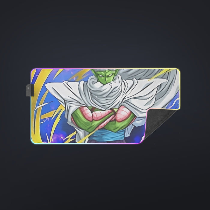 Dragon Ball Angry Piccolo Waiting Fight Aura Yellow Fashion cool LED Mouse Pad