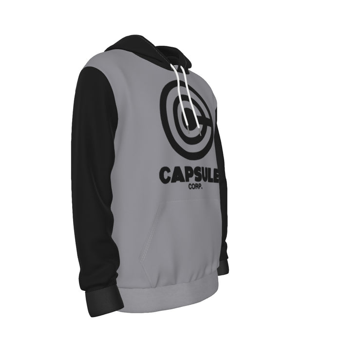 Capsule Corporation Grey Hoodie