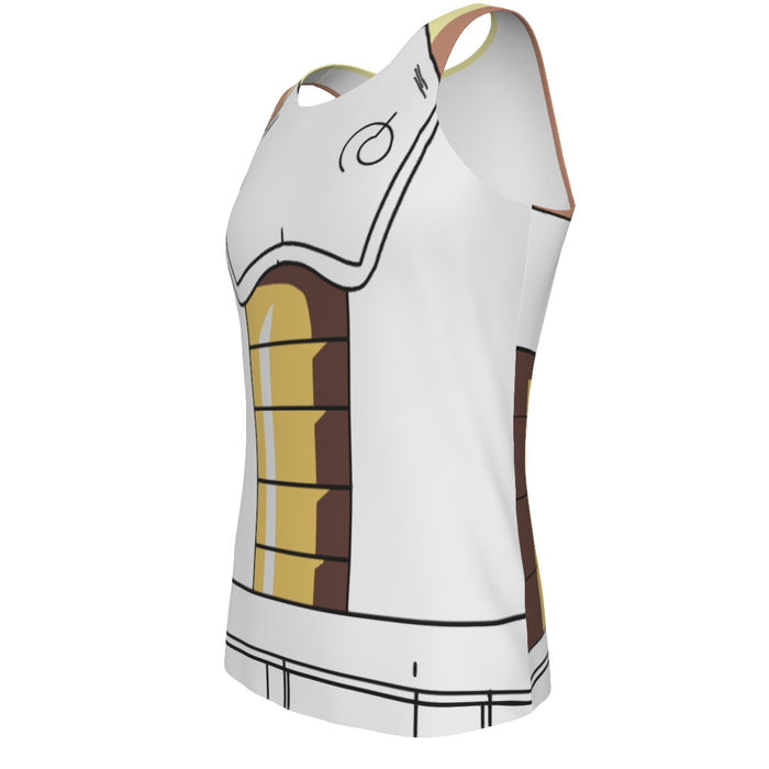 Dragon Ball Z Awesome Whis Vegeta Saiyan DBZ Armor Compression Gym Tank Top