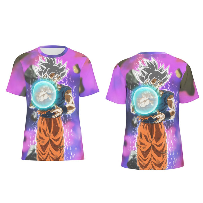 Dragon Ball Z Goku Ultra Instinct Form White Hair T-Shirt