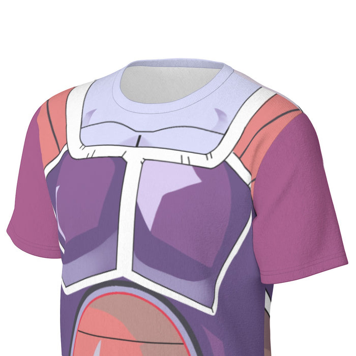 Dragon Ball Z Frieza Freeza Battle Armor Compression 3D Cosplay T-Shirt