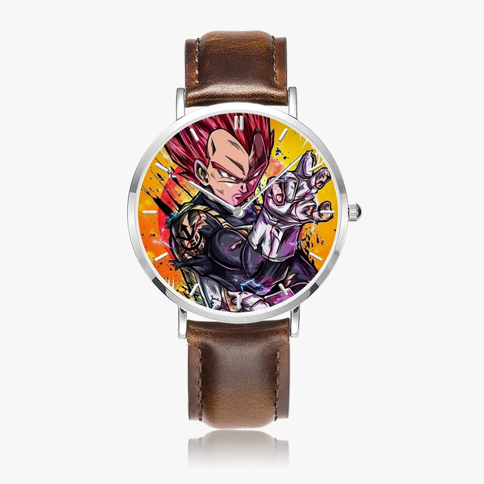 DBZ-Store Dope Vegeta God Fight Pose Graphic Watch