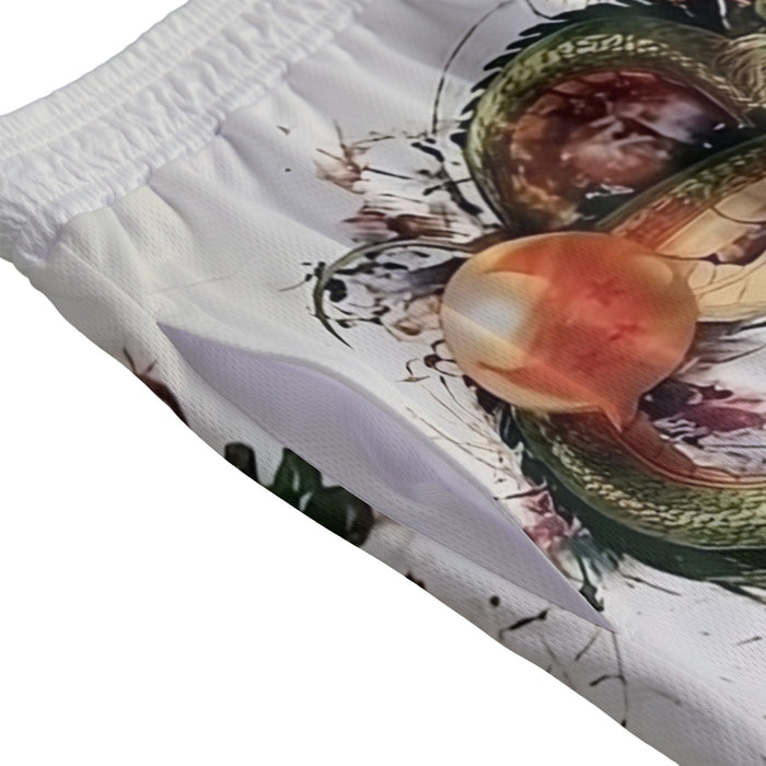 Dragon Ball  Ultimate Shenron x Saiyans Mesh Shorts