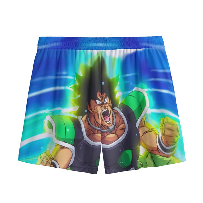 Dragon Ball Super Angry Broly Legendary Super Saiyan Mesh Shorts