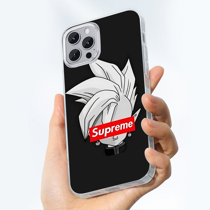 DBZ Zamasu Supreme Kai Logo Creative Black Edition iPhone case