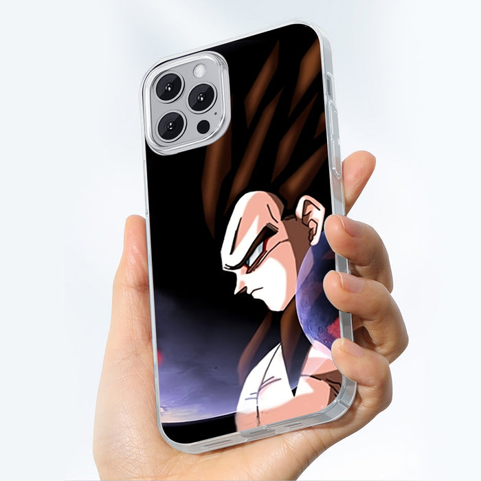 Dragon Ball Super Vegeta 4 Cool Crescent Moon Universe iPhone case