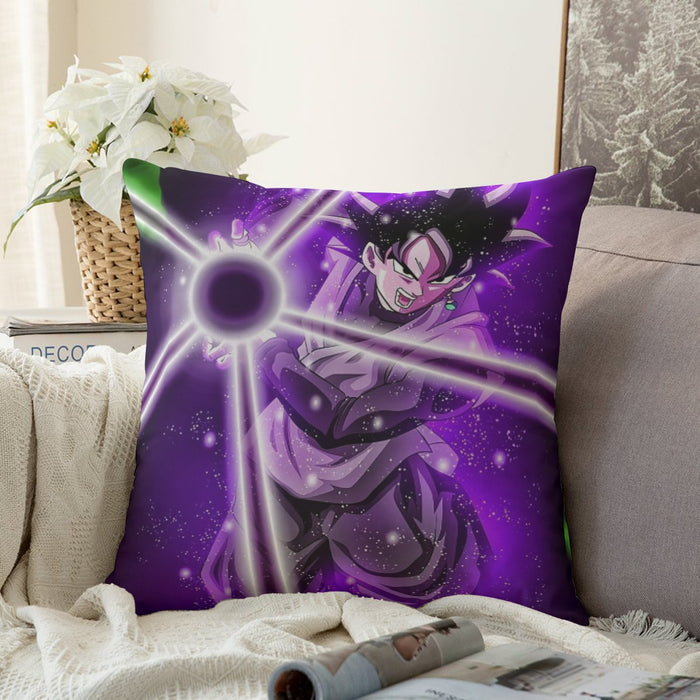 DBZ Goku Black Zamasu Power Ball Attack Cool Design Streetwear Couch Pillowcase