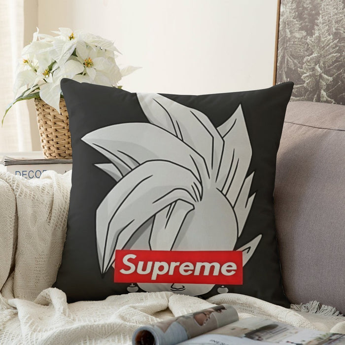 DBZ Zamasu Supreme Kai Logo Creative Black Edition Couch Pillowcase