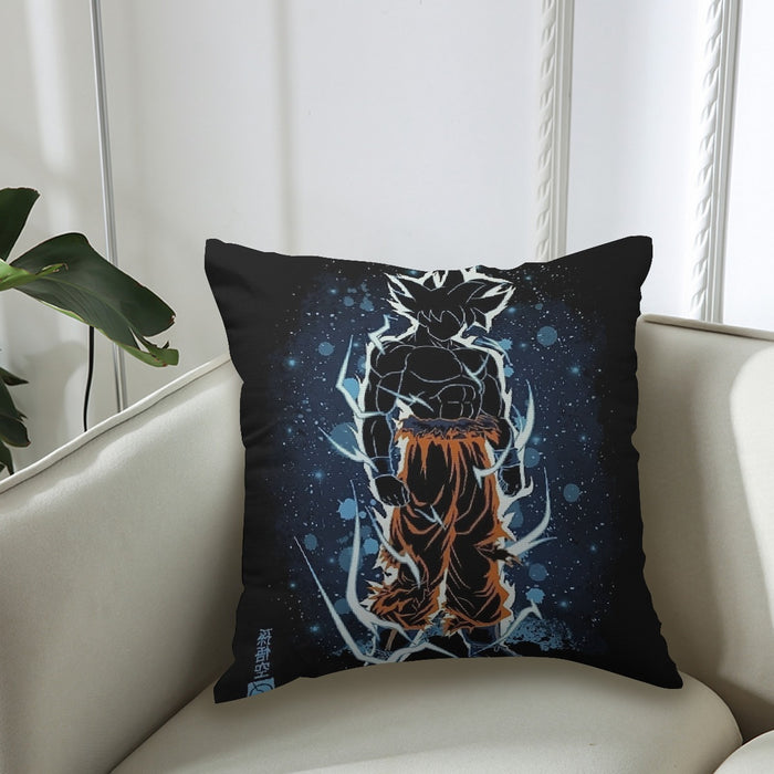 Dragon Ball Z Goku Ultra Instinct Shadow Couch Pillowcase