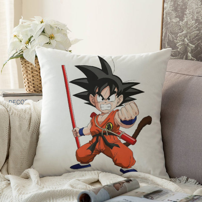 Kid Goku Fighting Dragon Ball Z Couch Pillowcase