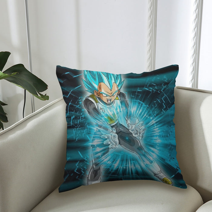 Dragon Ball Super Vegeta Blue Double Galick Gun Epic Couch Pillowcase