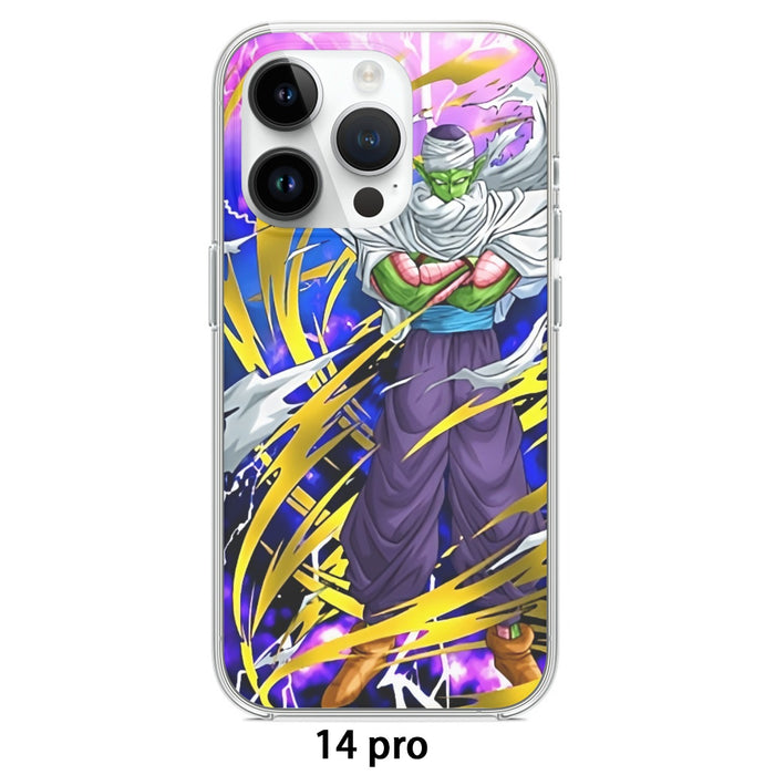 Dragon Ball Angry Piccolo Waiting Fight Aura Yellow Fashion iPhone case