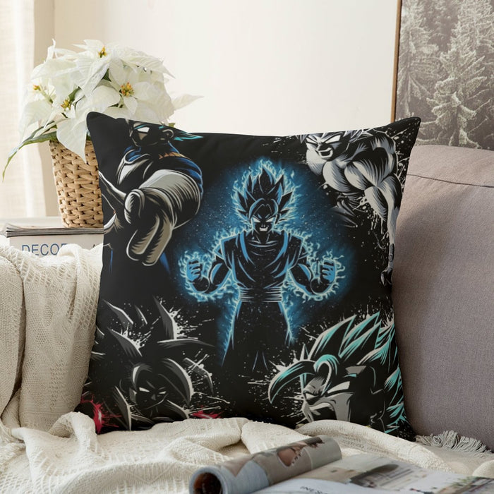 Dragon Ball Z SSGSS Couch Pillowcase