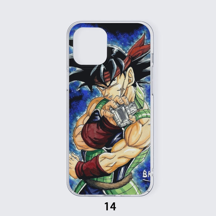 Dragon Ball Bardock Super Saiyan Goku Father Warrior Color Streetwear iPhone case