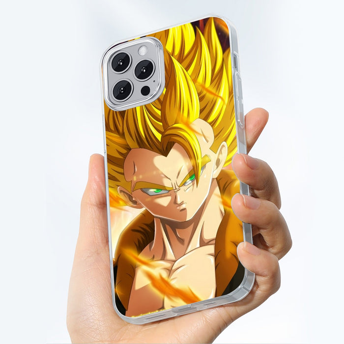 Dragon Ball Z Gogeta Super Saiyan Warrior Power Full Print Streetwear iPhone case