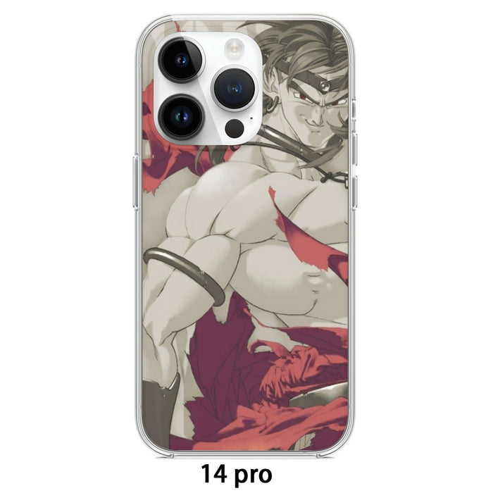 Dragon Ball Legendary Super Saiyan Broly Dope Gray iPhone case
