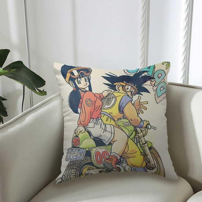 DBZ Goku Chi Chi Biker Motorbike Glasses Cool Design Streetwear Couch Pillowcase