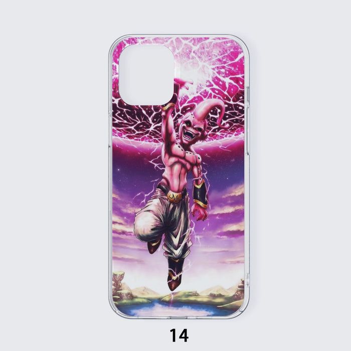 DBZ Kid Buu Super Villain Giant Ki Blast Realistic Design iPhone case