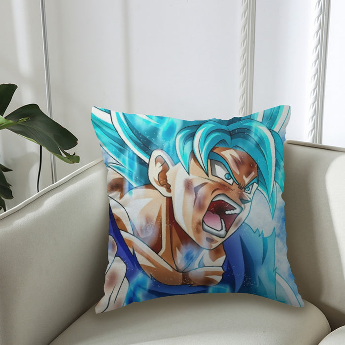 Dragon Ball Goku Blue Kaioken Ultra Instinct Epic 3D Couch Pillowcase