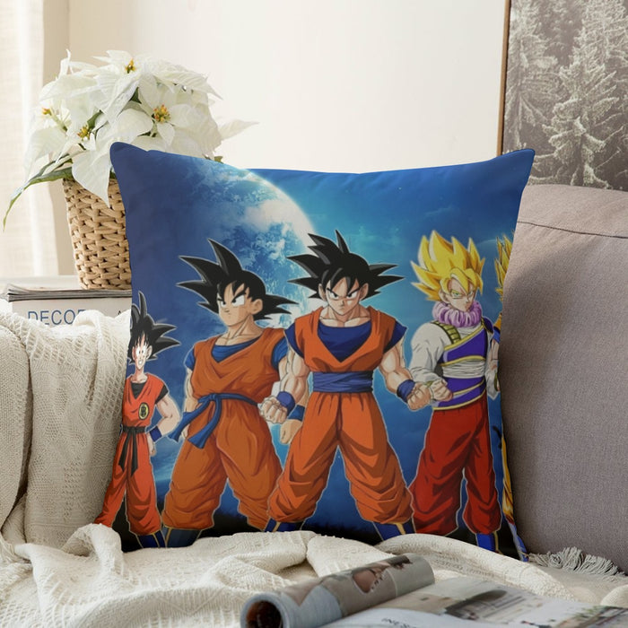 Dragon Ball Z Cool Goku Super Saiyan Transformation Couch Pillowcase