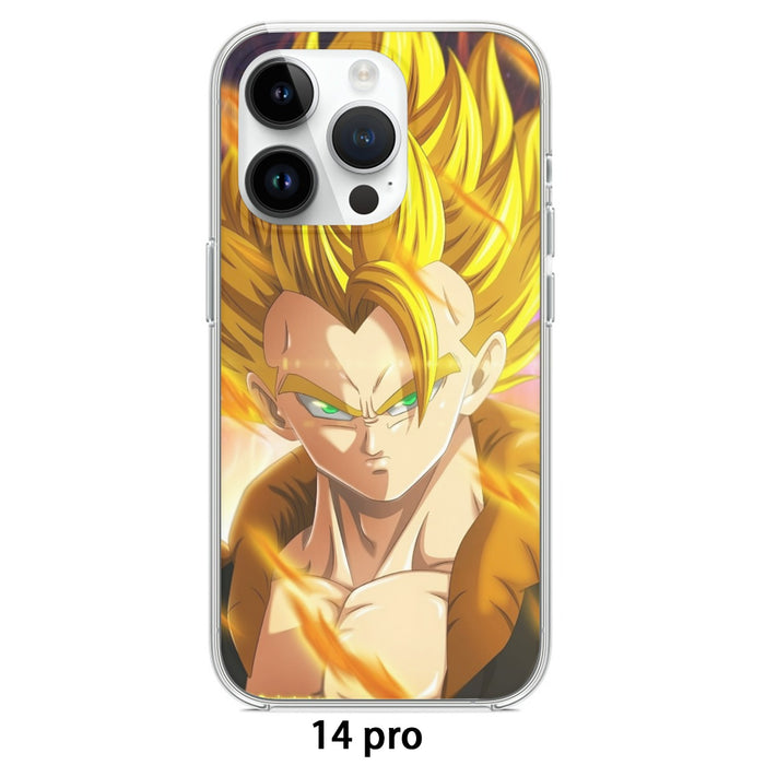 Dragon Ball Z Gogeta Super Saiyan Warrior Power Full Print Streetwear iPhone case